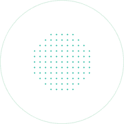 green dotted circle
